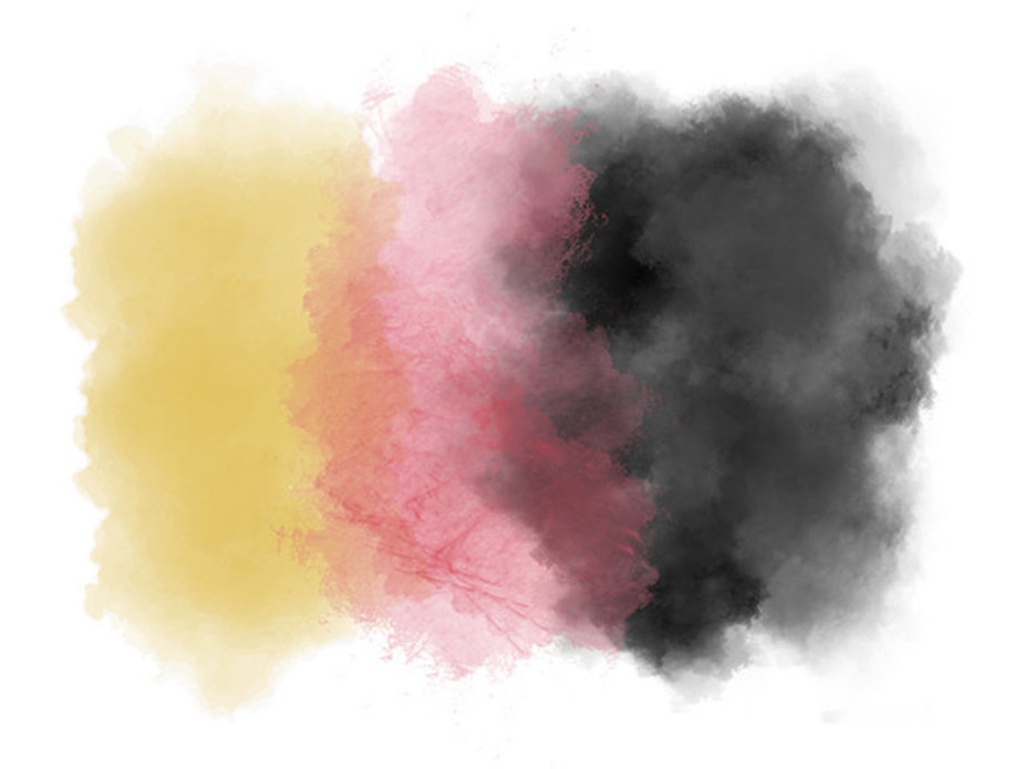 Natural ink sample