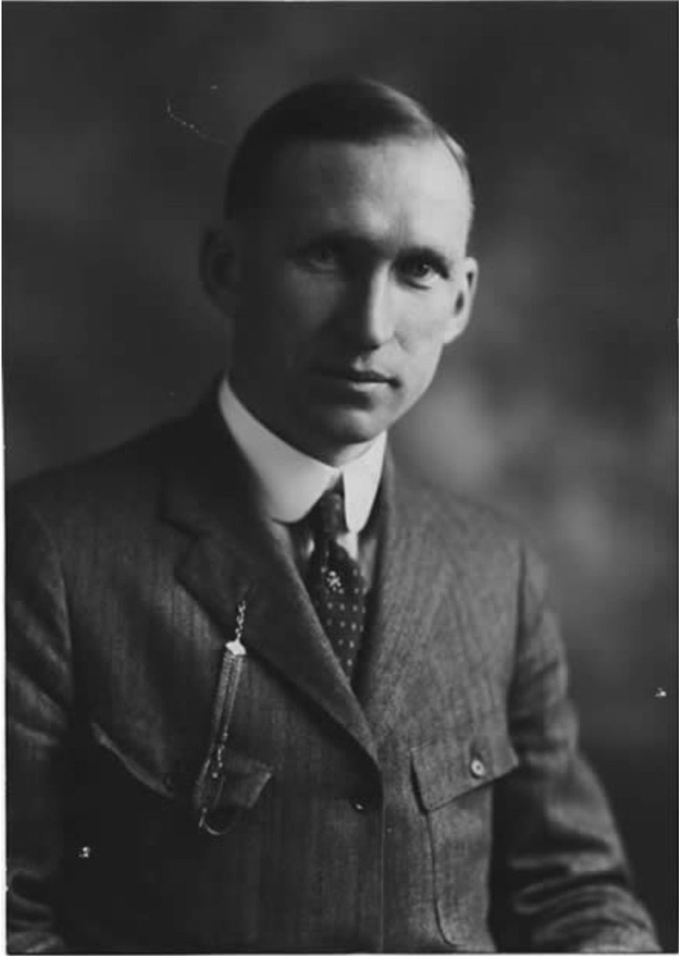 Photo of Clarence Ward as a Young Man
