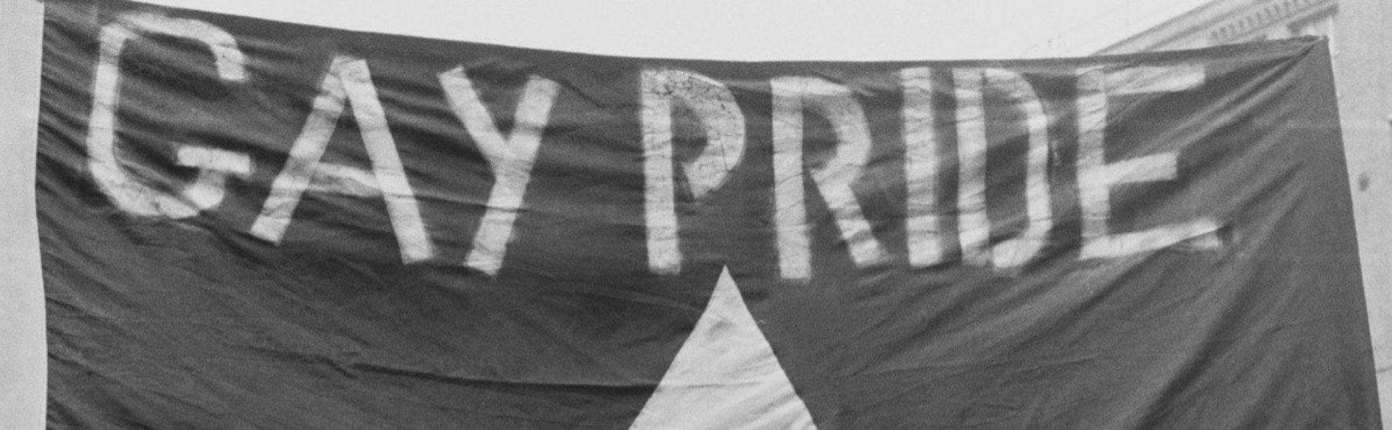 Gay pride banner