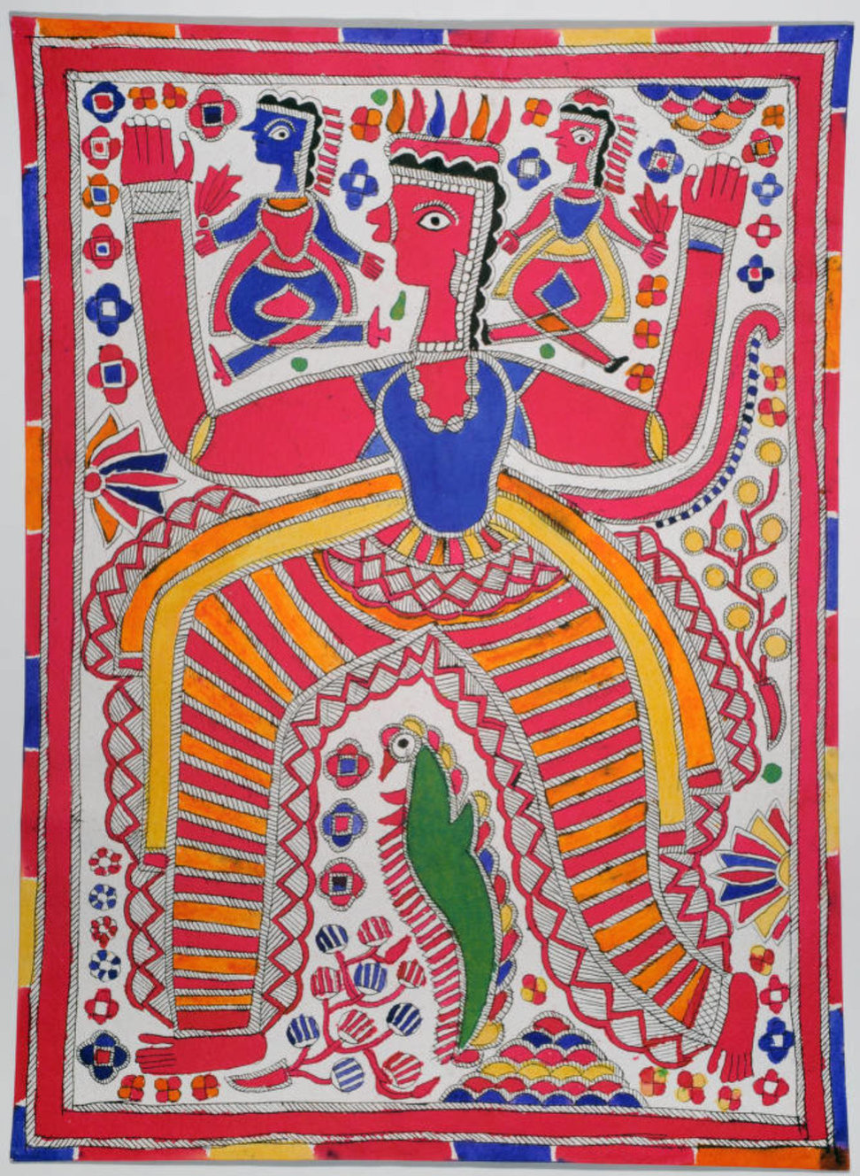 Hanuman rescuing Rama and Lakshmana