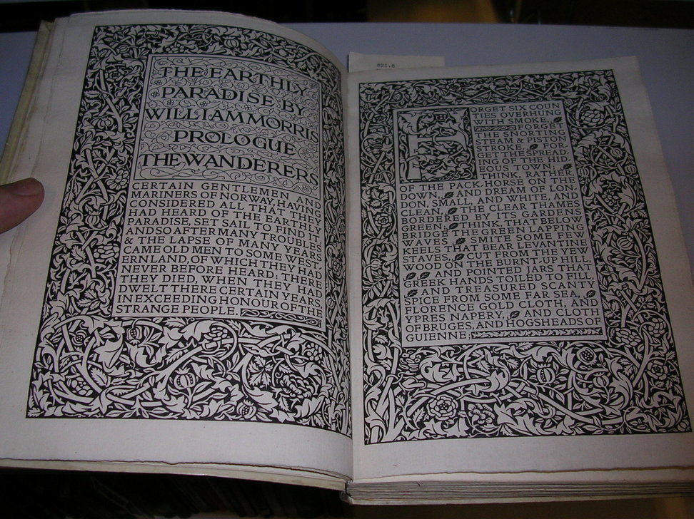 book opening pages