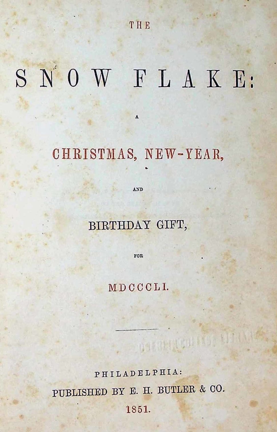 Snowflakesmallfile3Title page of